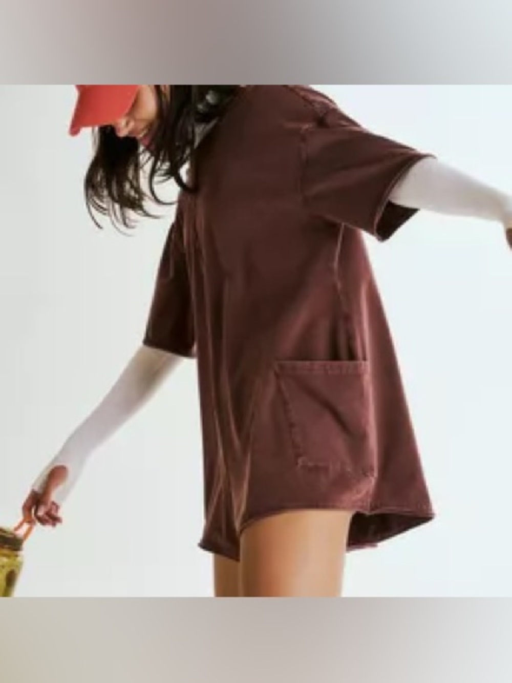 Free People Movement Hot Shot Tee Romper